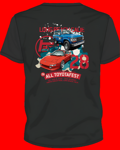 TOYOTAFEST 2024 T-shirt by TORC!  Toyota MR2, Land Cruiser