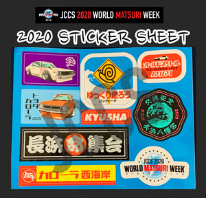 Decal Sheet - World Matsuri Week Special JCCS 2020